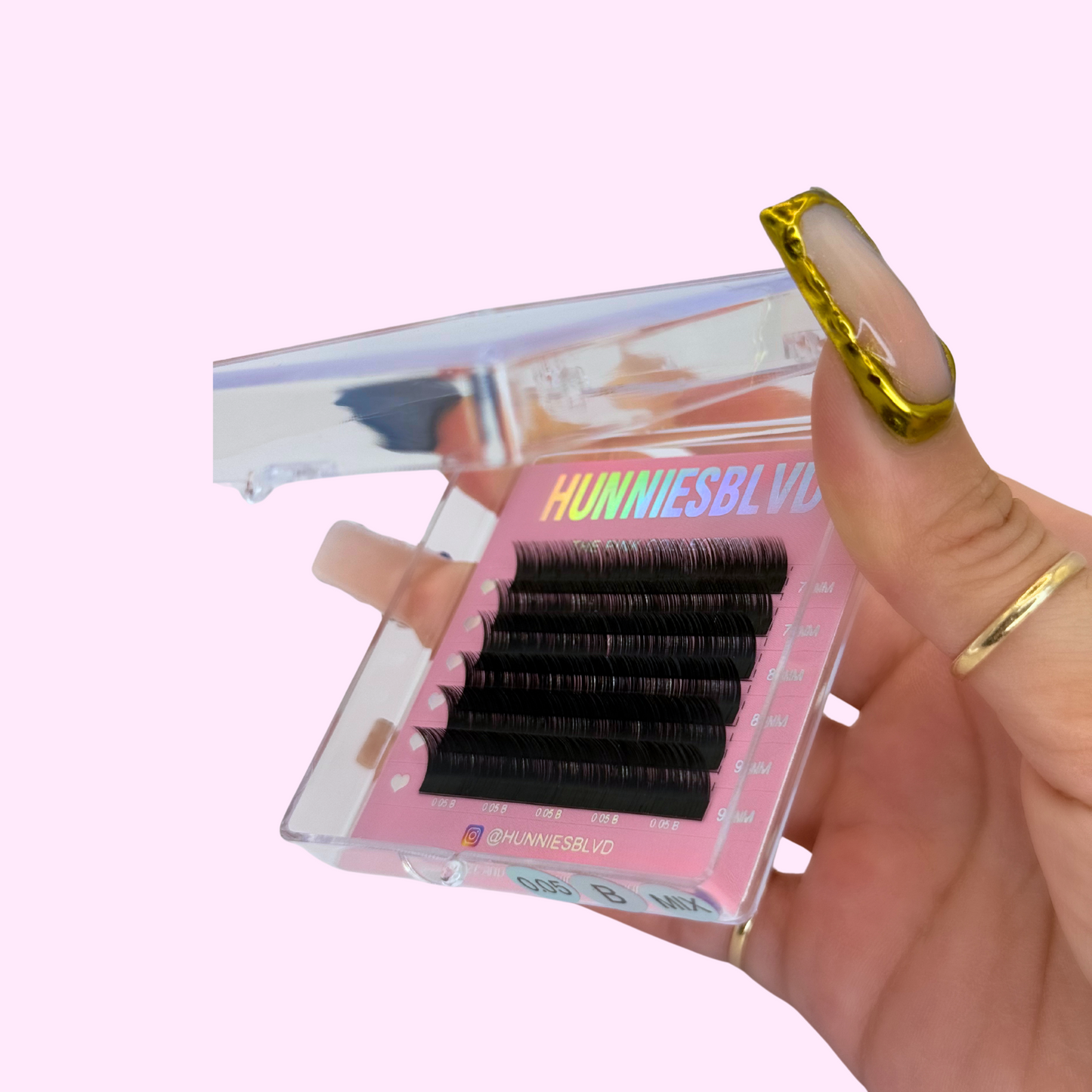 Bottom Lashes - B Curl